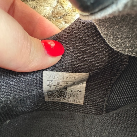 Adidas Black Cora Pure Men’s Soccer Cleats Size 7 – Firm Ground Football Shoes - Picture 4 of 9